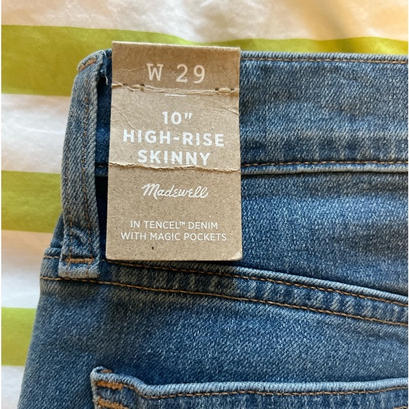 Madewell jeans 10in high-rise skinny size 29 - Picture 4 of 6